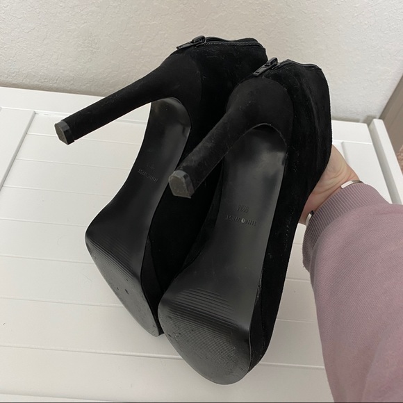 Nine West open toe booties - black - Picture 4 of 5